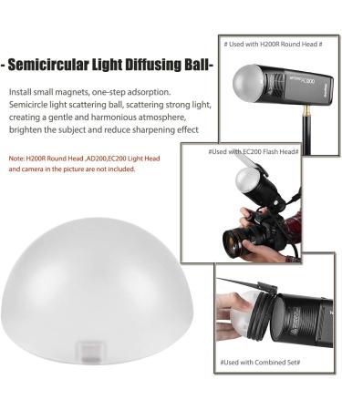 Godox AK-R1 Round Flash Head Accessories Kit for V1 Speedlight - Compatible with AD200 AD200pro Pocket Flash - Buy Online on SooperMarket.com