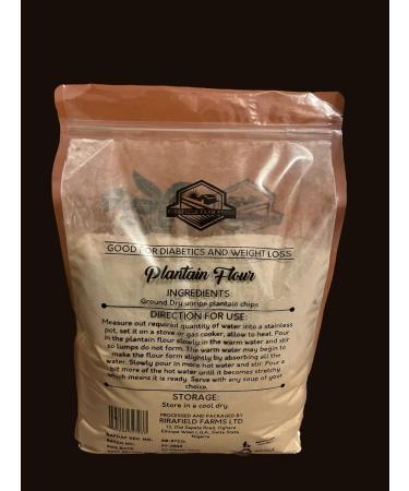 RIRAFIELD FARM FOODS Plantain Flour 4KG - Buy Online on SooperMarket.com