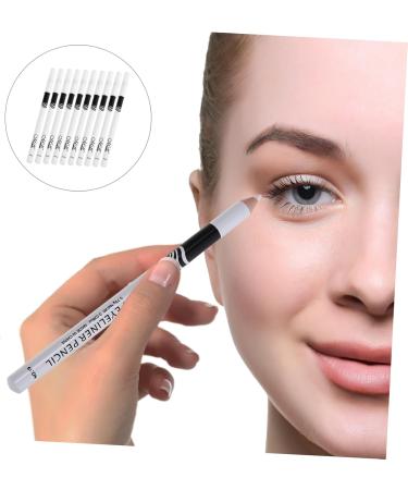 WOFASHPURET Eyes Cosmetic Tools 10pcs Lying Silkworm Eyeliner Highlighter Makeup Eyeliner Pencils Cosmetics Eye Line Pencils Brush - Buy Online on SooperMarket.com