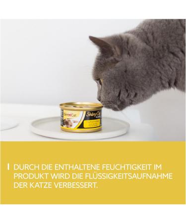 Gimcat Shinycat in Jelly Tuna with Cheese - Premium Wet Cat Food (24 x 70g) | Rich in Fish & Taurine Ideal for Cats - Buy Online on SooperMarket.com