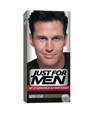 Just For Men Shampoo-In Haircolor Real Black H-55