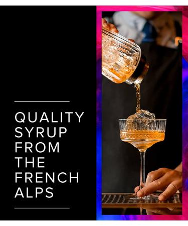 1883 Lavender Syrup - 1 Liter Glass Bottle for Hot & Iced Beverages - Gluten-Free, Vegan, Non-GMO, Kosher - Made in France | Preservative-Free Lavender Flavor - 33.8 Fl Oz - Buy Online on SooperMarket.com