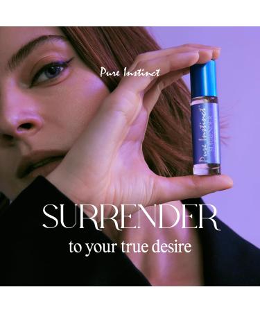 Pure Instinct SURRENDER Roll-On The Original Pheromone Infused Body Oil Perfume Fragrance EdP Parfum - For Her Women - TSA Ready 0.34 fl oz Surrender - Women - Buy Online on SooperMarket.com