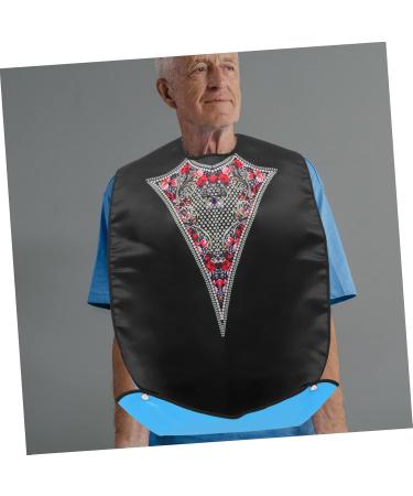 Elderly Bib Vintage Shirts Senior Bibs Men Bibs Dining Bibs Drooling Bibs Reusable Bib Bibs for Men1122 86X46CM As Shown1 - Buy Online on SooperMarket.com