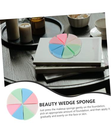 POPETPOP 4 Sets Triangular Sponge Puff Powder Puff Emulsion Dry Puff - Buy Online on SooperMarket.com