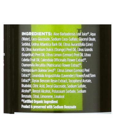 Avalon Organics Lemon Bath & Shower Gel 12 fl. oz. - Therapeutic Body Care - Buy Online on SooperMarket.com