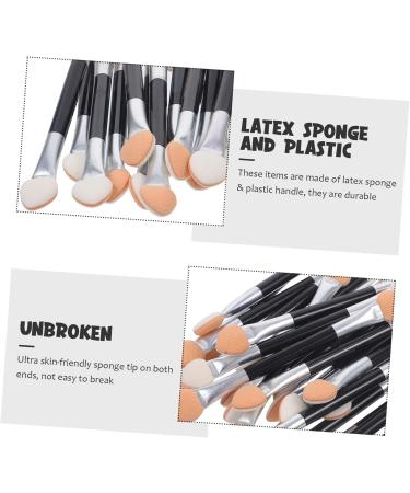 Baluue 24pcs Makeup Eyeshadow Brush Eshadow Sponge Applicator Eyeshadow Blending Brush Eye Shadow Colorful - Buy Online on SooperMarket.com