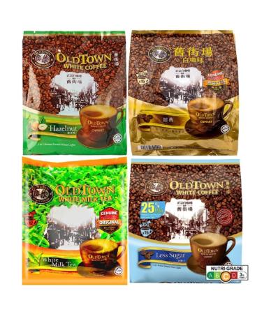 Malaysia Oldtown 3 in 1 White Coffee Assorted 15 Sachets Self Customised (Pack of 2)