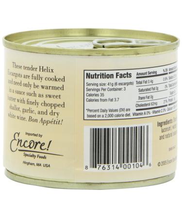 Saveurs Helix Escargot 1.5 Dozen | Net WT 7 oz 7 Ounce XL Pack of 3 - Buy Online on SooperMarket.com