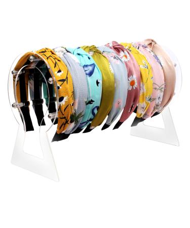 Oaoleer Headband Holder, Clear Jewelry Organizer for Teen Girl Women Gifts, The Perfect Headband Display Organizer (Basic Headband Holder) Acrylic Headband Holder