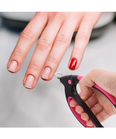 Minkissy A Cross-type Shear Durable Nail Clipper Para U as Nail Cutters for Nail Tips False Nail Art Cuticle Nippers Manicure Tools Manicure Clipper Major Stainless Steel Acrylic - Buy Online on SooperMarket.com