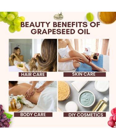 Tutto Bene Premium Grapeseed Oil - 1 Gallon (128oz) | 0 Trans Fat, Cholesterol-Free, High Antioxidants & Vitamin E - Ideal for Healthy Cooking - Buy Online on SooperMarket.com