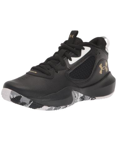 Under Armour Unisex Grade School Ua Lockdown 6 Basketball Shoes Court Performance Black 38 EU