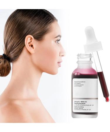 AHA 30%+BHA 2% Face Serum Dark Spot Remover for Face Face Serum for Women Brightening Serum Peeling Serum Solution Anti Aging Serum for Face Smooth Skin Exfoliating Reduce Fine Line Moisturiser Face - Buy Online on SooperMarket.com