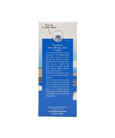 Natural Tides Mediterranean Kosher Salt Coarse Crystals 2.2lb - Premium Quality - Buy Online on SooperMarket.com