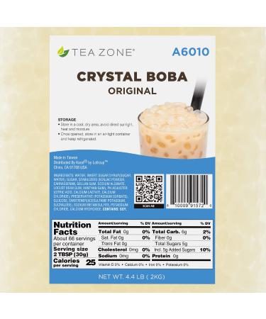 Tea Zone Crystal Boba Original - Case | Premium Quality Tapioca Pearls - Buy Online on SooperMarket.com
