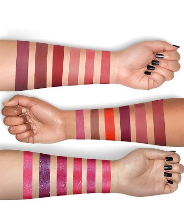 Bonnie Choice Store 18PCS Matte Liquid Lipstick Set Long-Lasting Nude Shades | Waterproof & High Pigmented Lip Gloss Set for Women - Buy Online on SooperMarket.com