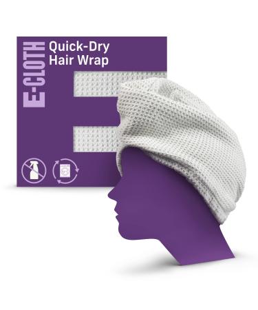 E-Cloth Quick-Dry Hair Wrap Premium Microfiber Hair Dryer Wrap for Drying Wet Hair 100 Wash Promise