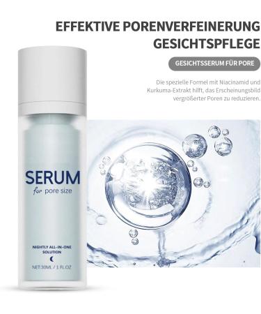 Shefave Pore Reducing Serum with Niacinamide Face Serum for Pore Turmeric Serum Face Minimises Pigment Spots & Imperfections Blemish & Pore Refining All Skin Types 30 ml - Buy Online on SooperMarket.com