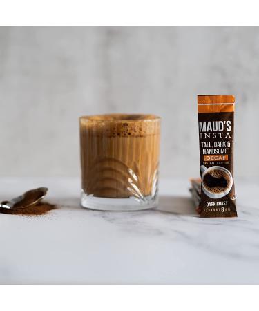 Maud's Instant Decaf Dark Roast Coffee 30ct Travel Packs - 100% Arabica, California Roasted Decaf Instant Coffee - Buy Online on SooperMarket.com