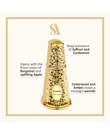 Swiss Arabian Kashkha - Luxury Products From Dubai - Long Lasting Addictive Personal EDP Spray Fragrance - Seductive Signature Aroma - 1.7 Oz - Buy Online on SooperMarket.com