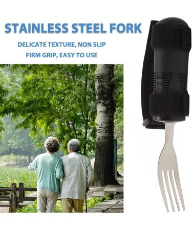 Adaptive Utensils Eating Auxiliary Di Hemiplegia Cutlery Forking Eating Aid Anti Shake Dinnerware - Buy Online on SooperMarket.com
