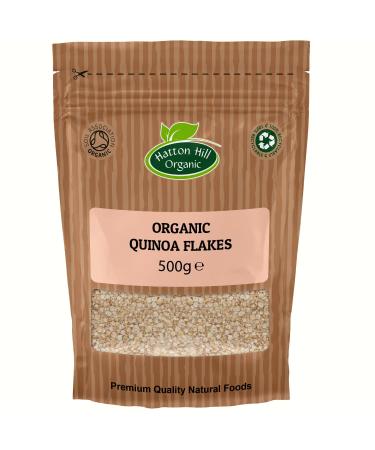 Organic Quinoa Flakes 500g by Hatton Hill Organic - Free UK Delivery
