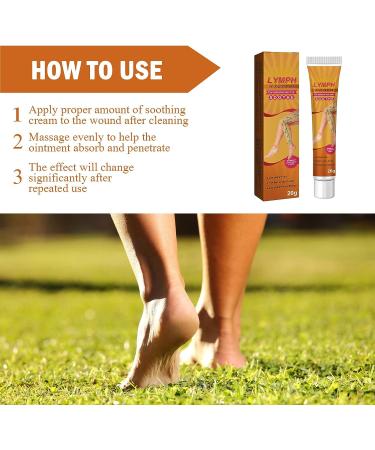 VisTapex 2Pcs Mediginger Antiswelling Ointment for Lymphcare and Detoxing - Buy Online on SooperMarket.com