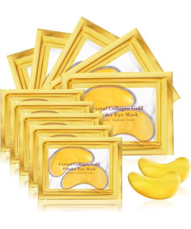URAQT Under Eye Treatment Masks - 10 Pairs Natural Eye Gel Patches for Wrinkles, Eye Bags, and Dark Circles - Buy Online on SooperMarket.com