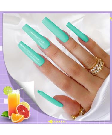 Honey Joy Dip Powder Nail Kit - 4 Colors Neon Bright Green Purple Dipping Powder Set - Salon Quality Manicure at Home - Dip-7pcs-02 - Buy Online on SooperMarket.com