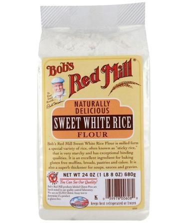 Bob's Red Mill Sweet White Rice Flour - 24 oz 1.5 Pound (Pack of 1)