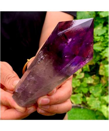 Natural Class Brazilian Amethyst Bone Cluster Scepter Quartz Crystal Scepter Point 1pc (Size : 400-500g) - Buy Online on SooperMarket.com