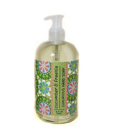 Greenwich Bay Trading Company Garden Collection: Cucumber Freesia (Hand Soap)