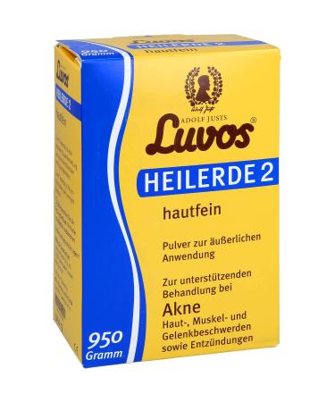 Luvos Healing Earth 2 Aeusserlich 950g - Natural Skin Care & Healing Clay - International Shipping - Buy Online on SooperMarket.com