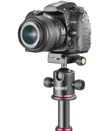 NEEWER 360 Panoramic Tripod Ball Head with Arca-Type Plate - Max Load 17.6lb - for DSLR Camera, Camcorder - Red / Black - Buy Online on SooperMarket.com