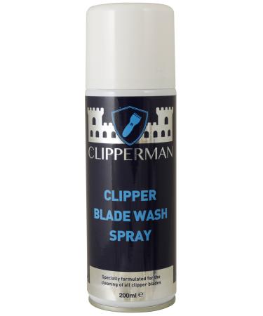 Clipperman Unisex's CLP0075 Clipper Blade Wash Spray Clear Regular