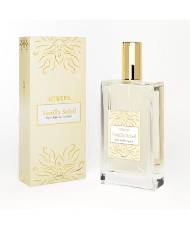 Pure Vanilla Perfume for Women 100ml Vanilla Soleil Fragrance Creamy Tonka Bean with Vanilla Womens Perfumes Long Lasting Vegan Clean & Natural Ingredients Birthday Gifts for Mom Made in France - Buy Online on SooperMarket.com
