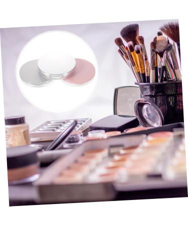 NOLITOY 3pcs Powder Box with Mirror Powder Compact Blush Makeup Empty Powder Case Powder Puff Sieve - Buy Online on SooperMarket.com