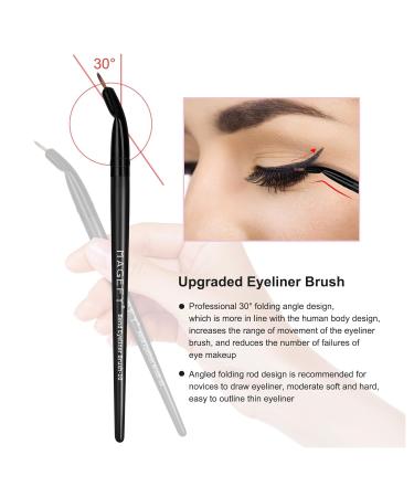 Professional 28-Piece Makeup Brush Set - Premium Face Eyes & Lips Brushes in Black Gift Box | Magefy - Buy Online on SooperMarket.com
