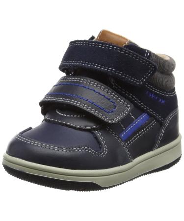 Geox Baby Girls B New Flick F Trainers 3.5 UK Child Blue Navy Royal C4226