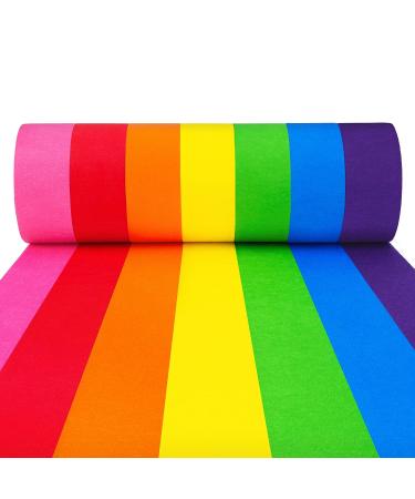 Craftzilla Colored Masking Tape 7 Roll Multi Pack - 210ft x 1in Rainbow Craft Tape - Buy Online on SooperMarket.com