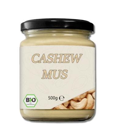 Mynatura Organic Cashew Butter I Cashew Nut I Pressed I Cashew I Spread I Nut Butter I Vegan I In a Jar (2x 500g)