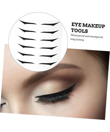 Didiseaon 108 Pairs Glitter Eyeliner Glitter Eyelid Tape Eye Make up Eyeliner Invisible Eye Line Strips Doublesided Tape Korean Eyelid Tape Eyeliner Transfer Eyes Miss Sticker Skin Patch - Buy Online on SooperMarket.com