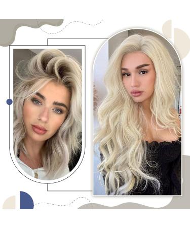 Laavoo Invisible Tape Extensions - Light Blonde Remy Human Hair Seamless 50g (20pcs) #613 - 45cm Real Hair Extensions - Buy Online on SooperMarket.com