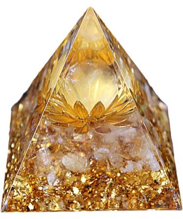 Orgonite Crystal Pyramid Crystals Tiger's Eye Reiki Orgonite Gemstones Protection Crystals Energy Gain Generator for Yoga Meditation Indoor Handmade Decor for Lencyh - Buy Online on SooperMarket.com