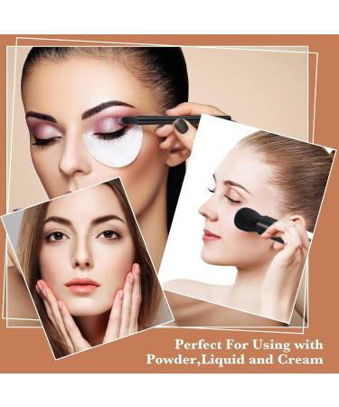Small Travel Brush Makeup Set - 4 in 1 Portable Mini Lip, Foundation, Blending Powder, Eye Shadow Brushes for Women - Buy Online on SooperMarket.com