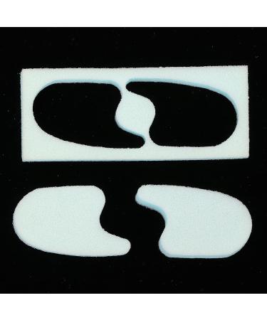 Breathable Foam Toe Separators - Pain Relief Spacers for Toes - Washable & Reusable - Blue - Buy Online on SooperMarket.com