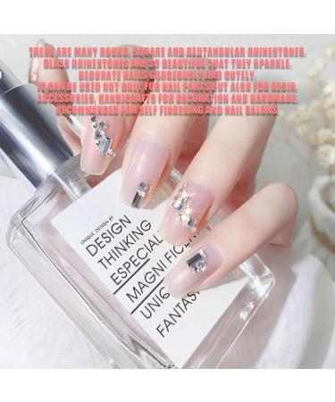 3D Nail Charms 2 Boxes Multi-Shape Aurora Bow Butterfly Nail Art Charms Nail Pearls Rhinestones Nail Gems for Nail Art Decoration DIY Crafts (B) - Buy Online on SooperMarket.com