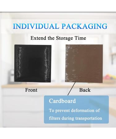 Purifylogix Odor-Absorbing Filter Refill Packs for Simpli-Magic Trash Can | Activated Carbon Deodorizers | Compatible with Built-In Odor Filter (Square 6 Pack) - Buy Online on SooperMarket.com