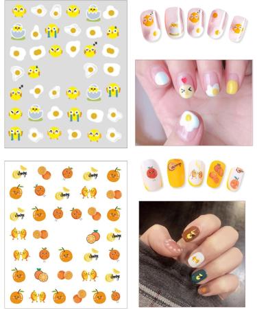 16 Sheets 3D Nail Stickers with Tweezer - Self-Adhesive Floral Nail Decals for Women Kids & Girls | Stylish Manicure Accessories - Buy Online on SooperMarket.com